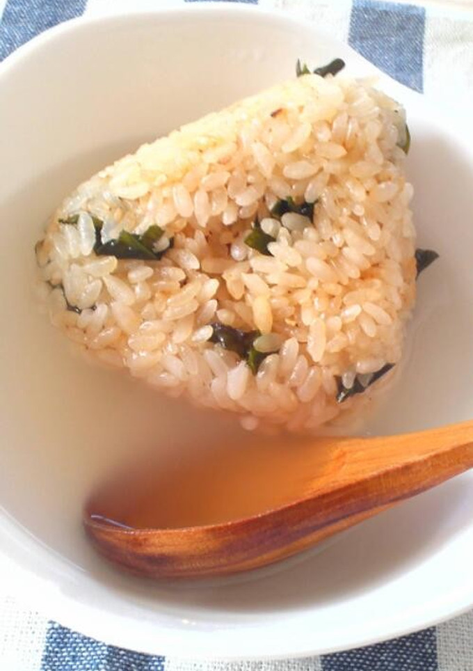 お茶漬け用わかめごはん-レシピのメイン写真
