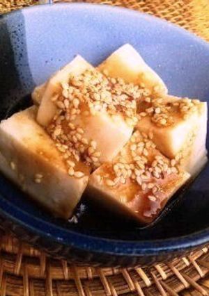 ■ゼラチンで簡単♪本格ごま豆腐■柚子胡椒-レシピのメイン写真