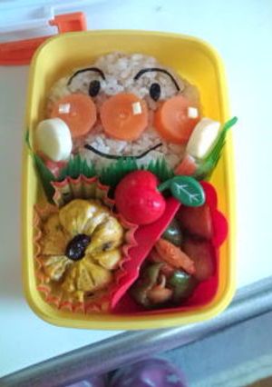 キャラ弁！簡単アンパンマン-レシピのメイン写真