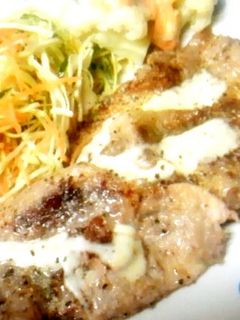 豚ロースのマスタードチーズ焼き-レシピのメイン写真