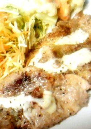 豚ロースのマスタードチーズ焼き-レシピのメイン写真