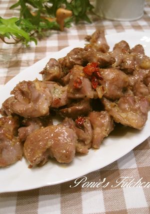 食べたらやみつき☆砂肝の塩麹炒め♪-レシピのメイン写真