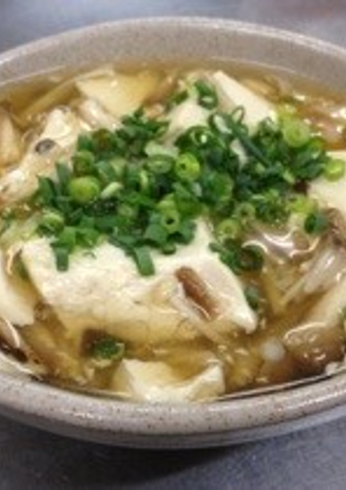簡単うまうま♪豆腐のきのこあんかけ♪-レシピのメイン写真