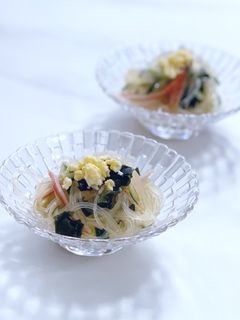 つるつる春雨サラダ-レシピのメイン写真