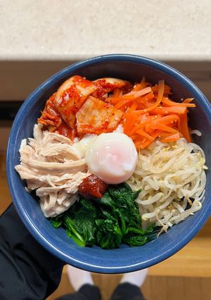 ダイエット中でも食べれるビビンバ💪-レシピのメイン写真