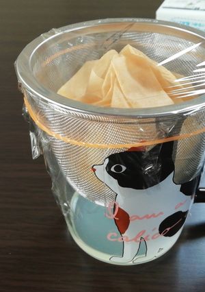 茶こしとカップで簡単♪水切りヨーグルト♪-レシピのメイン写真