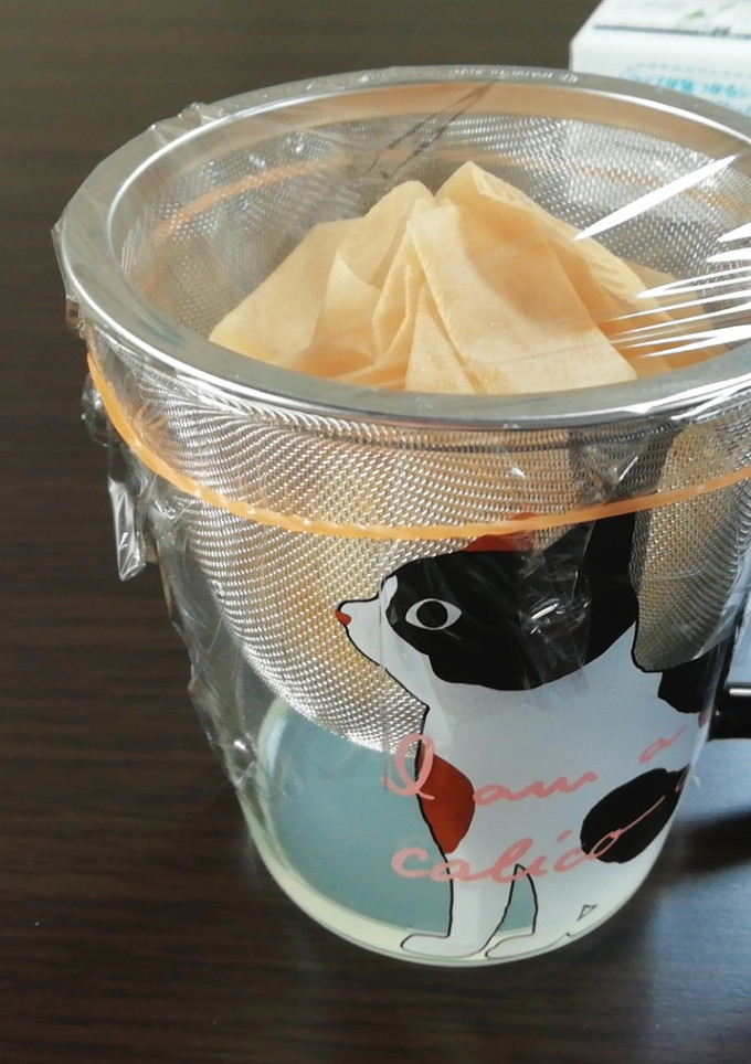 茶こしとカップで簡単♪水切りヨーグルト♪-レシピのメイン写真