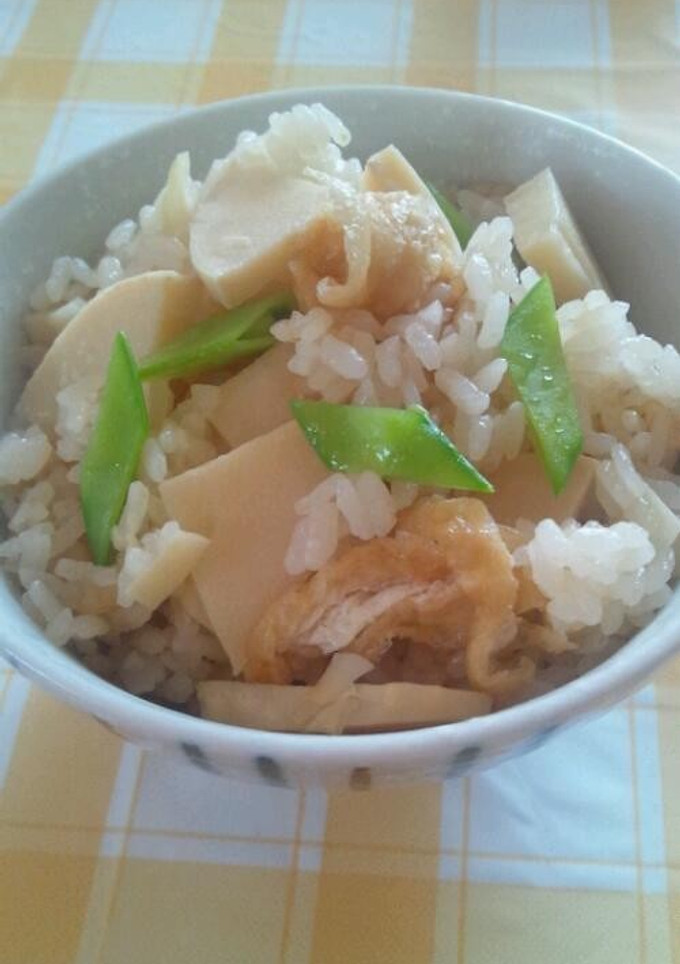 簡単炊飯器任せ☆筍の炊き込みご飯-レシピのメイン写真
