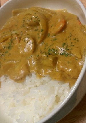 フライパン一つで簡単！シーフードカレー-レシピのメイン写真