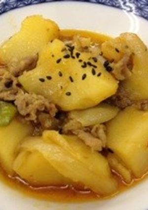 ご飯がすすむ♪ 韓国風ピリ辛肉じゃが-レシピのメイン写真