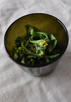 菜の花のサワークリーム和え-レシピのメイン写真
