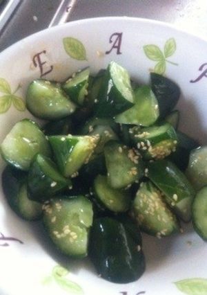 ごま塩きゅうり-レシピのメイン写真