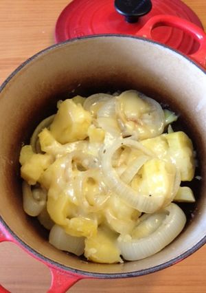 シンプル♪じゃがいもと玉ねぎのチーズのせ-レシピのメイン写真