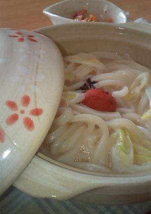 栄養士ママ☆サッパリ日の丸うどん♪-レシピのメイン写真