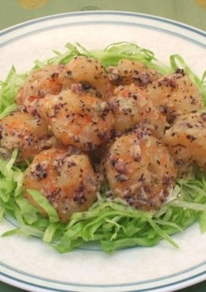 海老マヨネーズ　梅しそ風味-レシピのメイン写真