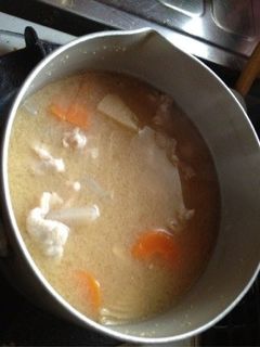 おでん煮物リメイク豚汁☆-レシピのメイン写真