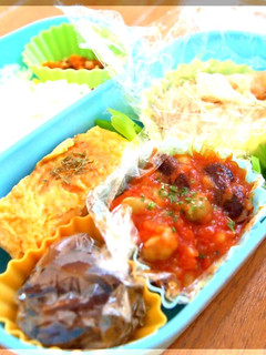 トマトソースにはプチトマトをプラス❤-レシピのメイン写真