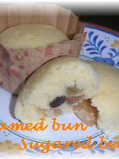 甘納豆蒸しパン-レシピのメイン写真