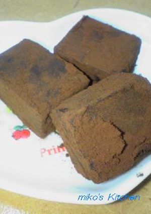 やっぱ　生チョコ☆-レシピのメイン写真