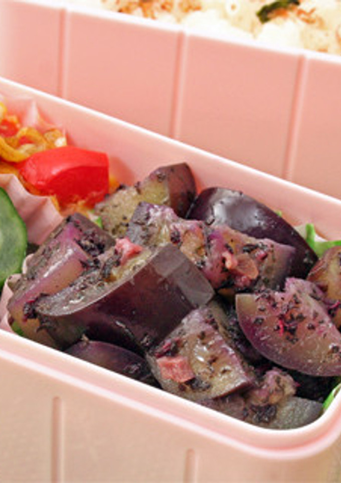 なすのさっと煮　赤しそ風味-レシピのメイン写真