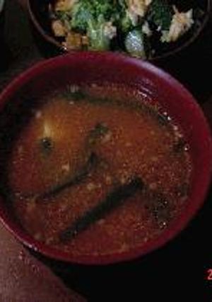 テンジャンク風味噌汁-レシピのメイン写真