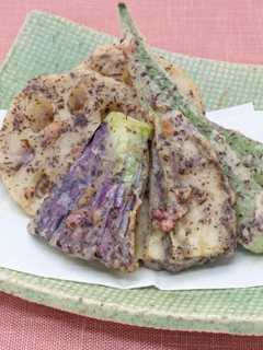 米粉の天ぷら 梅しそ風味-レシピのメイン写真