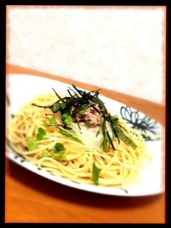 ♥シーチキンと大葉の和風パスタ♥-レシピのメイン写真