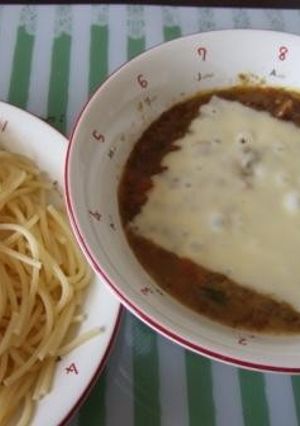 野菜たっぷりドライカレー風☆つけパスタ-レシピのメイン写真