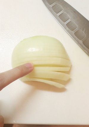 逆転の発想★簡単玉ねぎのみじん切り★-レシピのメイン写真
