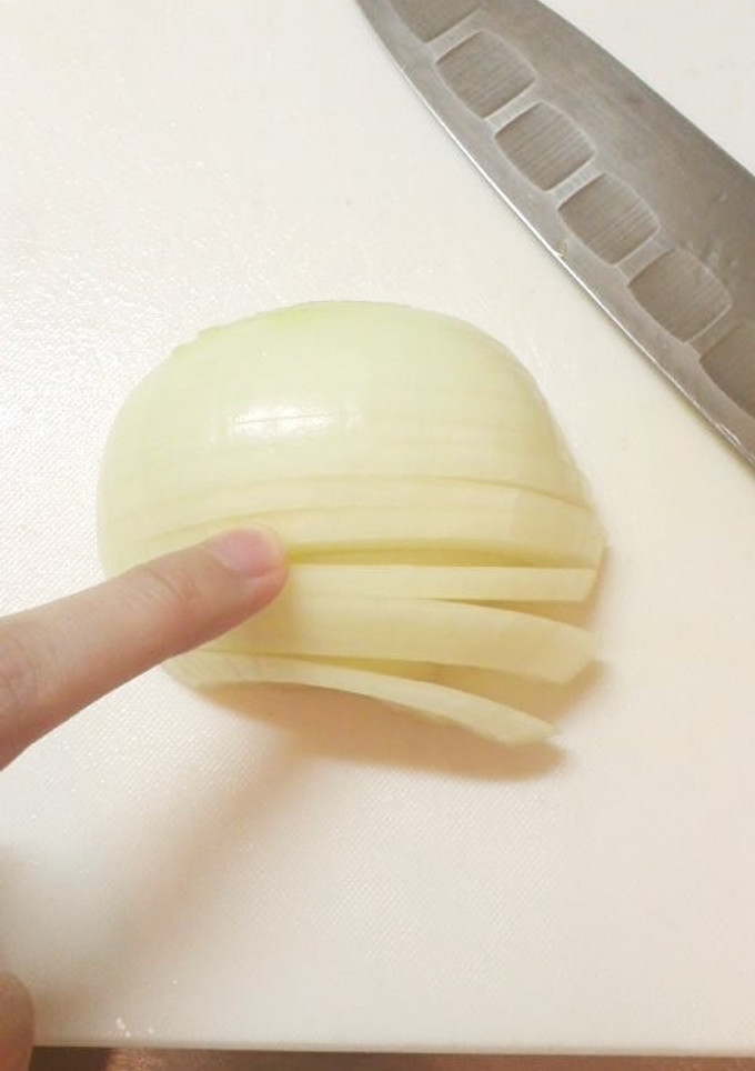 逆転の発想★簡単玉ねぎのみじん切り★-レシピのメイン写真