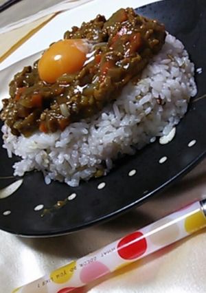 ルーで簡単ドライカレー♪-レシピのメイン写真