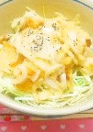 鶏のからあげ・ごまみそかけ丼(^O^)-レシピのメイン写真
