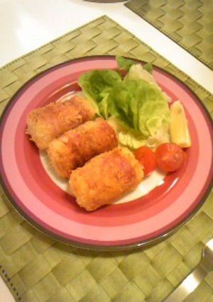 ポテトサラダのベーコン巻きフライ-レシピのメイン写真