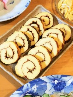 玉子焼き機で作る伊達巻-レシピのメイン写真