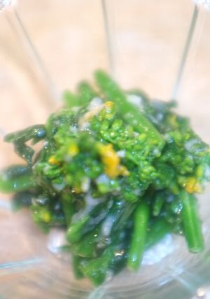 菜の花の塩こうじ和え-レシピのメイン写真