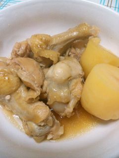 手羽元とじゃがいものほっこり煮~圧力鍋で-レシピのメイン写真