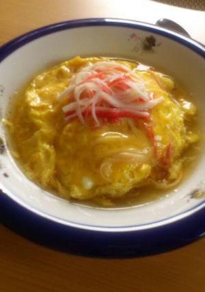 酢なしで☆お醤油ベースの甘口天津飯-レシピのメイン写真