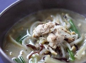 鶏肉と筍、たっぷりもやしの塩麹スープ-レシピのメイン写真