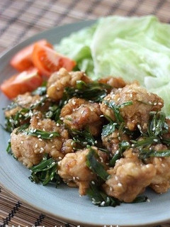鶏のからあげ★ニラ甘酢 -レシピのメイン写真