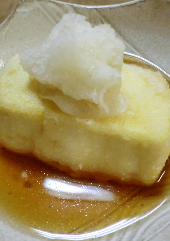 揚げだし豆腐-レシピのメイン写真