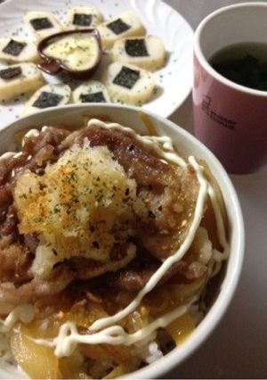カリカリ豚のピリ辛丼-レシピのメイン写真