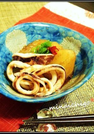 フライパンでいか大根-レシピのメイン写真