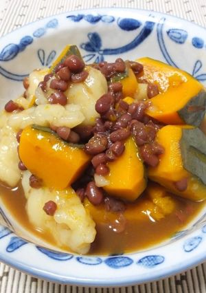 かぼちゃのいとこ煮　団子入り-レシピのメイン写真
