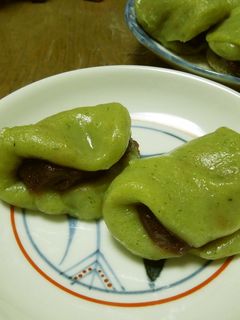 生よもぎ&電子レンジで作る♪草もち-レシピのメイン写真