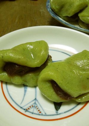 生よもぎ＆電子レンジで作る♪草もち-レシピのメイン写真