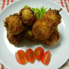 รูปของ 塩こうじdeうずらの卵の串揚げ♪