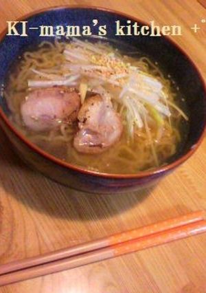 ✤あっさり生姜入り塩麹ラーメン-レシピのメイン写真