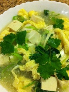 秘密だよ! ”卵だし”の中華スープ-レシピのメイン写真