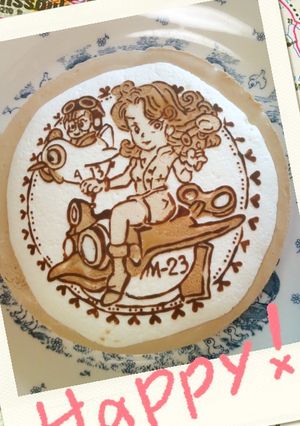 コーヒーレアチーズケーキ*アラレちゃん-レシピのメイン写真