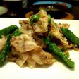 待たずに!豚肉とししとうの塩麹炒め